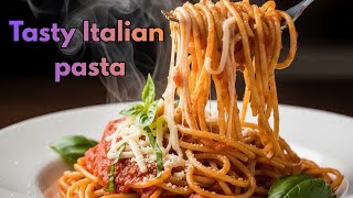 Ultimate Italian Pasta Recipe 😋😋😋 with ASMR Sounds