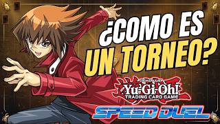 Así DEBERÍAN de ser los TORNEOS de YUGIOH SPEED DUEL