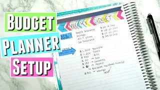 How I'm setting up my budget for the first time, 2017 Budget Planner Setup