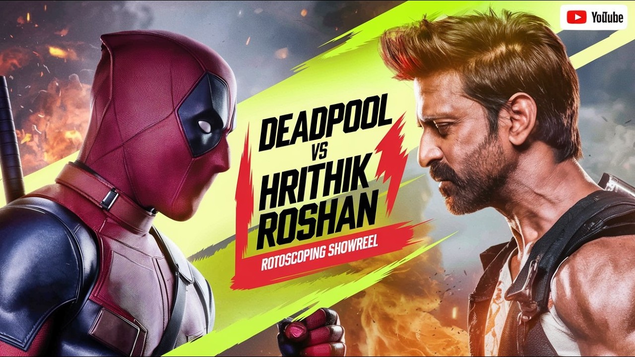 Mesmerize Silhouette Rotoscope  | Deadpool & Hrithik Roshan (WAR) Showreel | TheJason