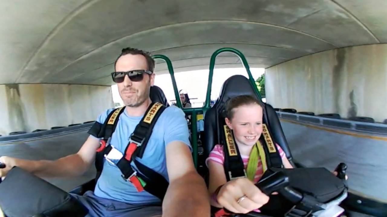 360 Go Karting at Frankie's Fun Park with Lily Poo Greenville SC 2016