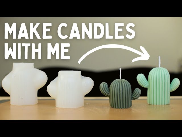 Make Candles with Me - Cactus Candles! 
