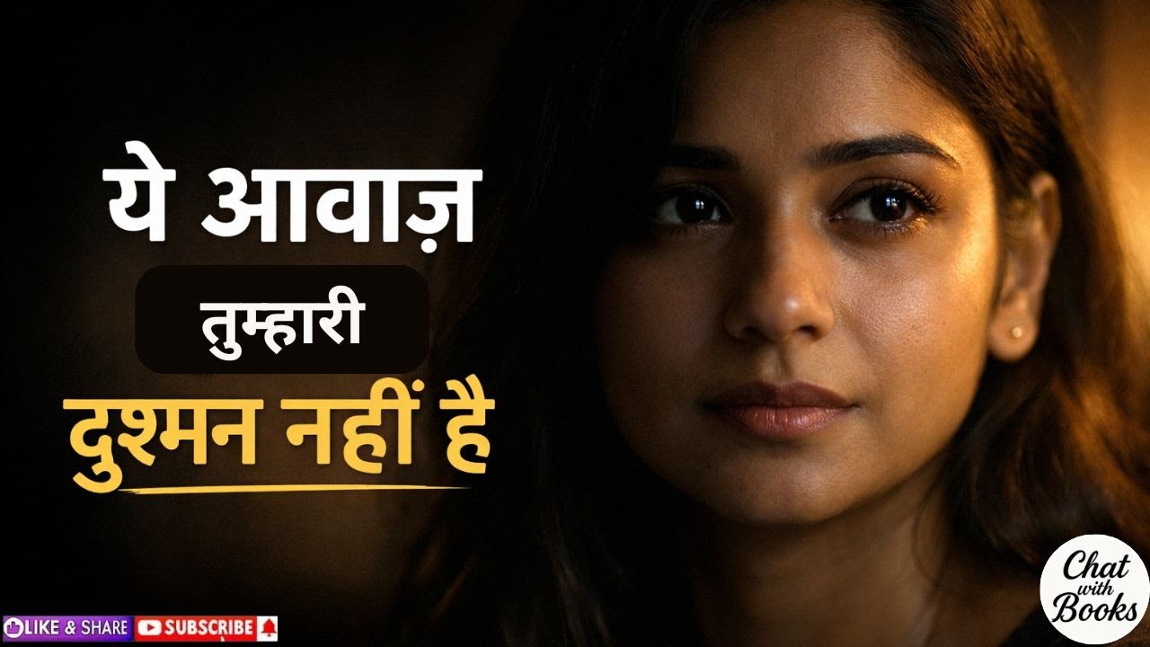 Self-Doubt से शांति तक | Inner Critic को दुश्मन नहीं, Guide बनाइए | Chat with Books