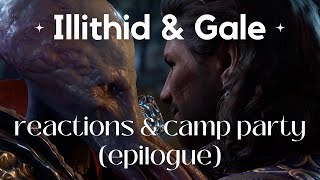 Illithid With Romanced Gale Reactions and NEW Camp Party Patch 5 | Baldur's Gate 3 | 4K