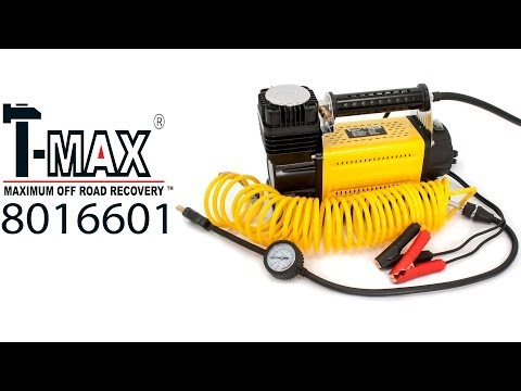 T-MAX 8016601 — компрессор — видео обзор 130.com.ua