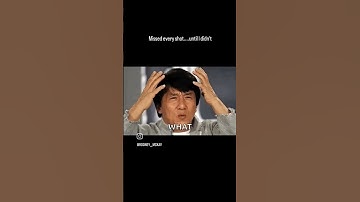 I missed every shot.... until i didn