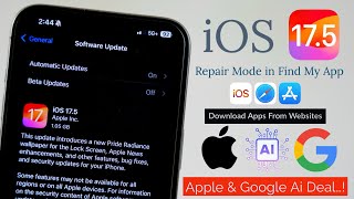 iOS 17.5 is Official Released | New Apple & Google Ai Deal | 7 New features in Telugu By PocketTech