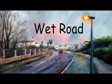 Relax Music Beats ☔ Wet Road - Lofi Chill Jazzy Beats to Study, Work and Relax