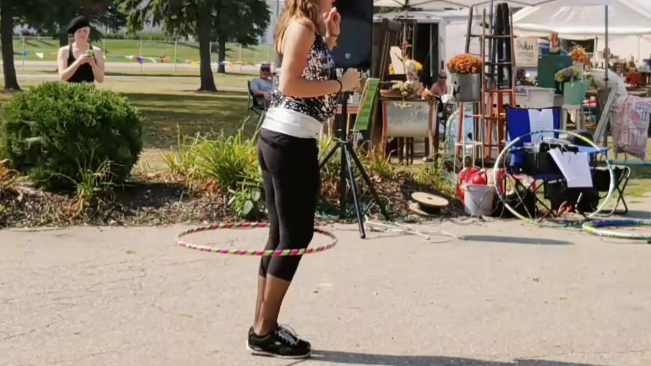 Tylor Klausing Sets World Record for Most Revolutions of a Hula Hoop
