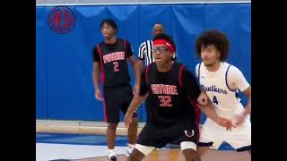 PIAA 3A Round 1 Playoffs — High School of the Future (w) vs Mast Community Charter. Adrian Gray #32.