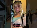 racing lumine cos #cosplay  #genshinimpact #lumine #racinglumine #hoyofair #cosplaygirl