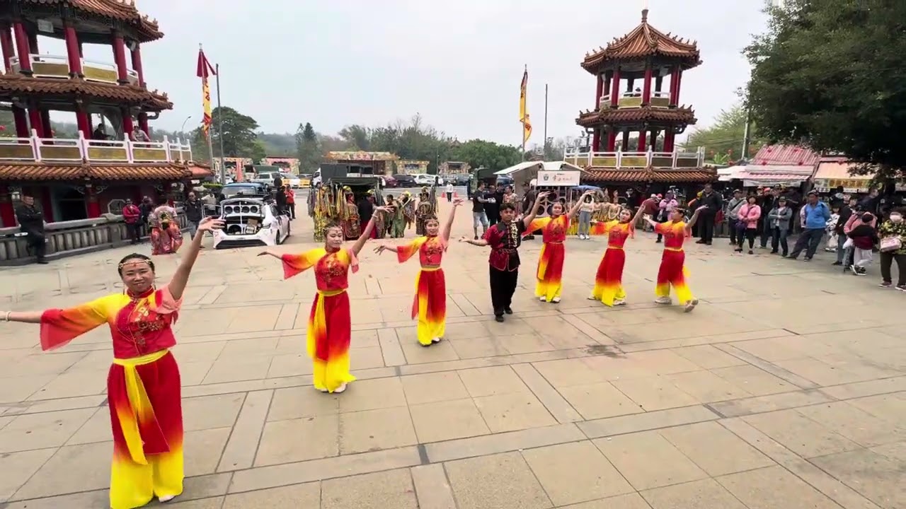 大內紫分寺➡️內門紫竹寺進香-中國舞表演