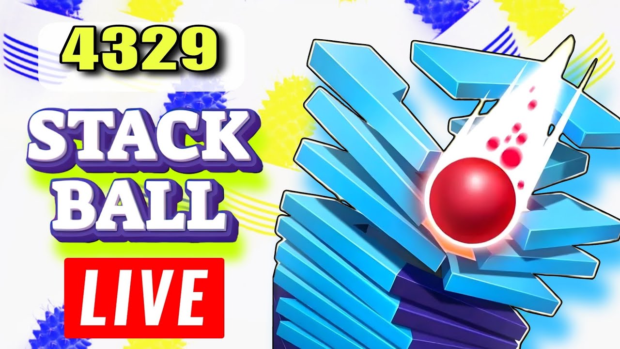 Oann Gaming is live! Stack Ball Live Gameplay No ads level 4329🔥🔥