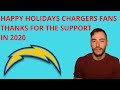 Merry Christmas LA Chargers Fans | NFL Talk