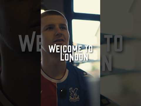 Welcome to London, Adam 😆👋 | Adam Wharton announcement video❤️💙 #crystalpalace #premierleague