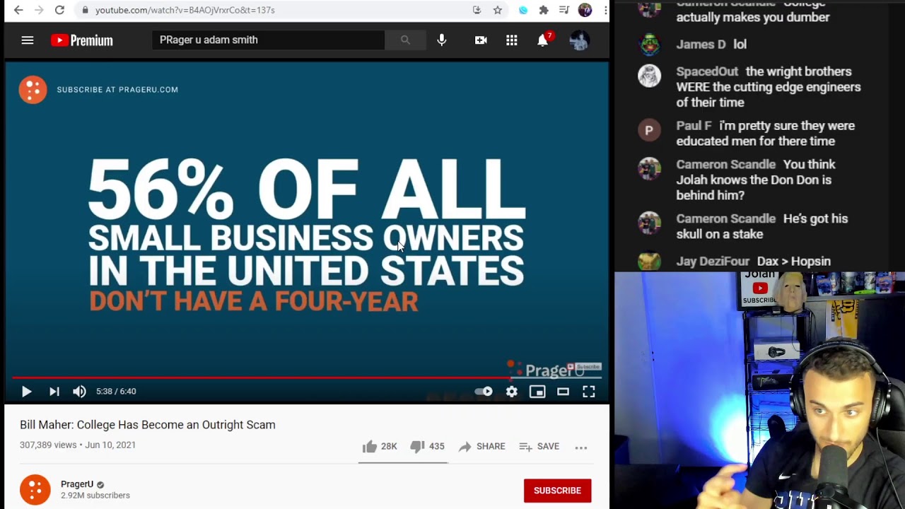 Destiny DUMB Take / Jimmy Dore, Brie Joy Gray, Kyle Kulinsk / Recording some YT segments - Jolah reacts to bad people being bad (and Destiny being bad).