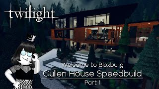 Twilight Cullen House Speedbuild (Part 1/5) - Roblox - Welcome to Bloxburg