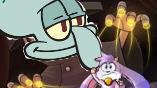 Squidward sings I’ve had enough of you #billiebustup