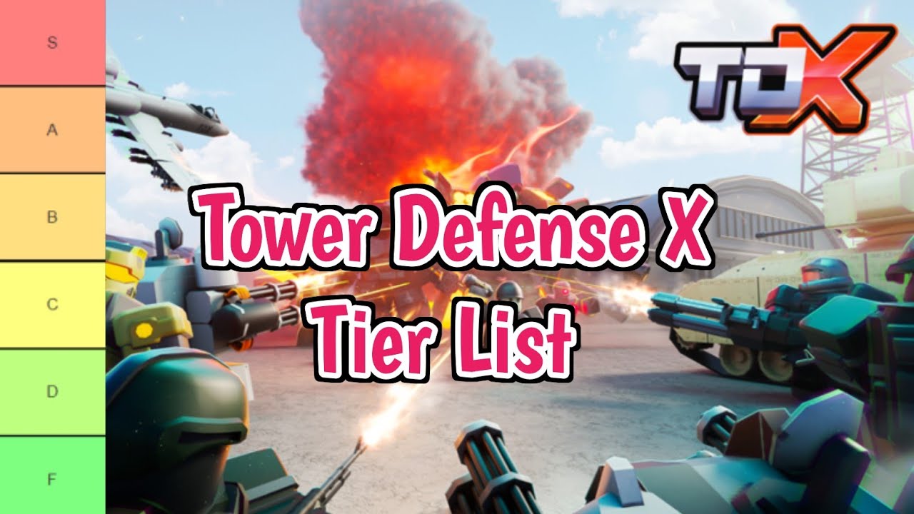 Tower Defense X Best Units Tier List 