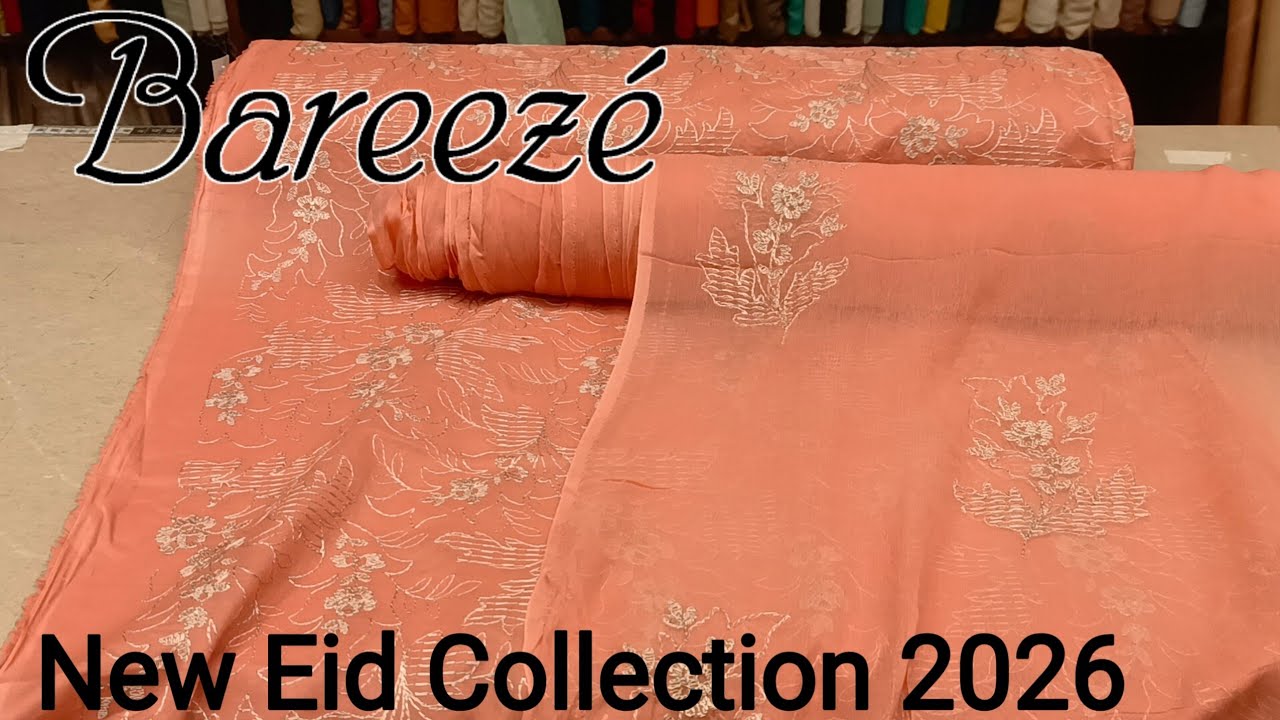 Bareeze Eid Collection 2026❣️Bareeze New Summer Collection 2026🥰 Bareeze Lawn 🎉