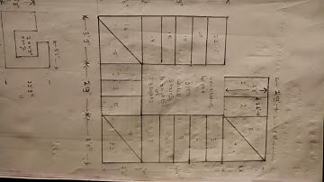 Open well staircase design with plan details