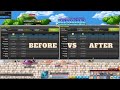 Maplestory  buccaneer octopunch hits before vs after balance update