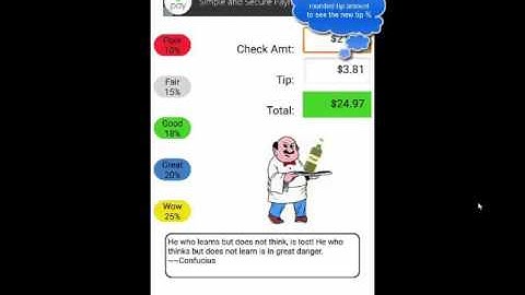 Tipsy Waiter High Octane - Powered by Android