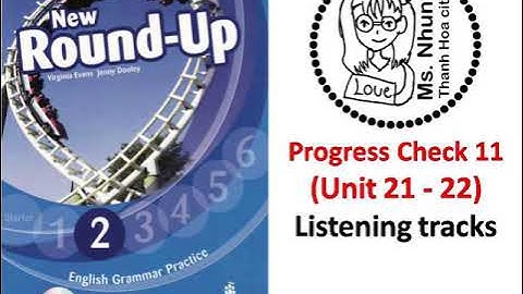 Round up 2 - progress check 11