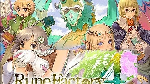Rune factory 4 special Girl part3 Dungeon and Cooking Festival