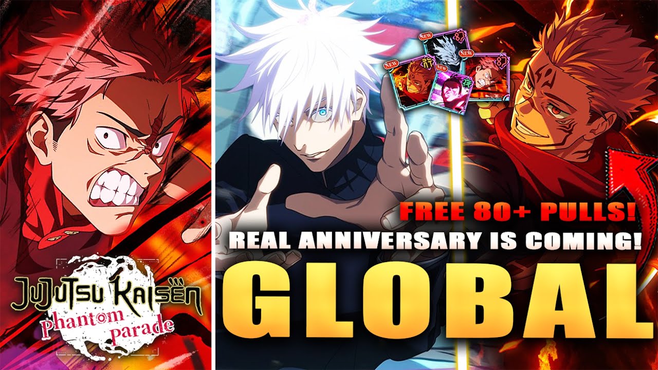 *GLOBAL* REAL ANNIVERSARY IS COMING & FREE 80+ ANNI PULLS! MORE FILLER POOLS? (JJK: Phantom Parade)