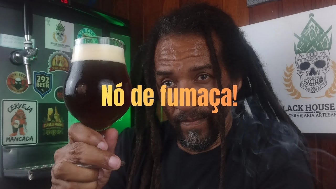 Rauchbier Nó de fumaça. cerveja defumada. 