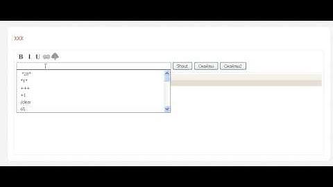 AJAX Chat + in line edit