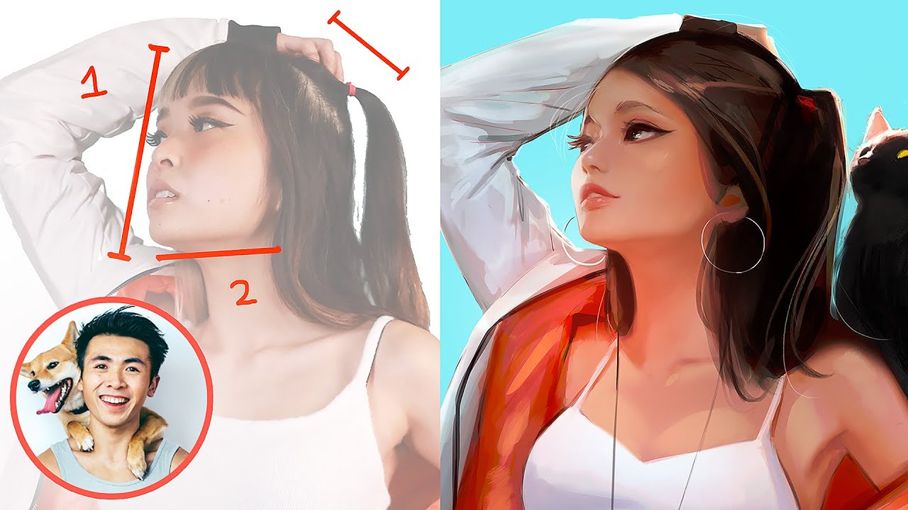 How To Draw From Reference Properly Like Rossdraws