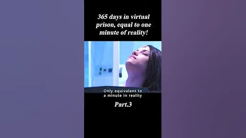 ③丨365 Days In Virtual Prison, Equal To One Minute Of Reality! #shorts