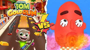 🥪Sandwich Runner VS Talking Tom Gold Run🏃‍♂️-Satisfying ASMR Gameplay ALL Levels NEW UPDATE Gameplay