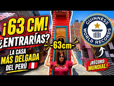ESTA ES LA CASA MÁS DELGADA DEL PERU // ¿ se puede vivir aquí ?