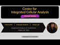 Center for Integrated Cellular Analysis Virtual Series - Yuhan Hao (Feb 9, 2021)