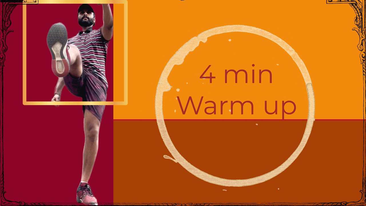 4 minute WARM UP (full body) | Quick warmup routine - YouTube