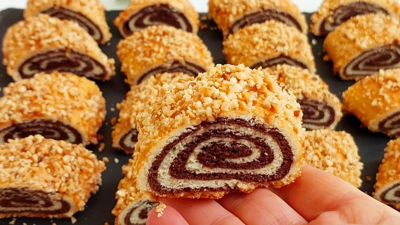 حلوة العشر دقائق سهلة وسريعة إقتصادية بكمية كثيرة بمكونات بسيطة حضريها دفعة واحدة