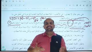 1-شرح اللغة العربية (تخصص) أول ثانوي/ نشأة البلاغة وتطورها / أ.ياسر بشتاوي الدرس الاول بلاغة