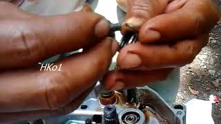 pasang pompa oli HONDA SUPRA X 125