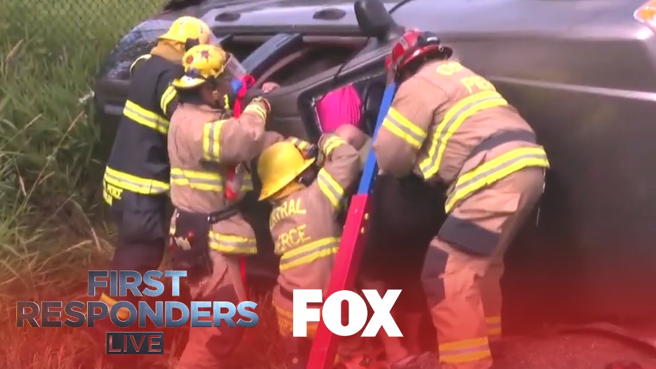 rescue dogs rock nyc Responders Use Jaws Of Life To Free Trapped Passenger | Season 1 Ep. 6 | FIRST RESPONDERS LIVE