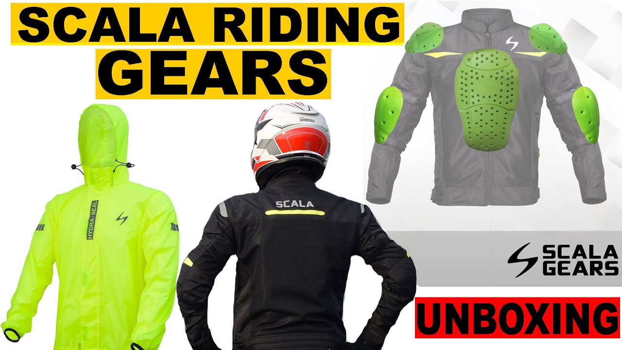 Scala Riding Gears New Stock Unboxing 