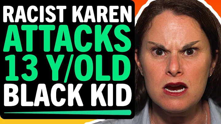 Racist Karen Attacks 13 Year Old Black Kid For Bei...