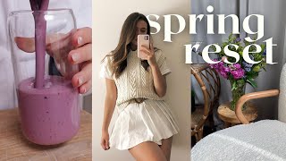 SPRING RESET 2023  March monthly reset and home refresh
