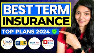 Best Term Insurance 2024 India || Top 5 Term Insurance Plans in India (2024)