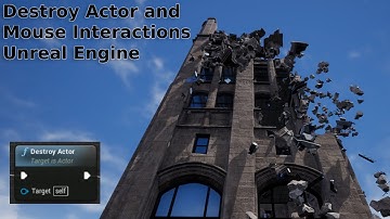 Destroy Actor and Mouse Interactions in Unreal Engine - UE Beginner Tutorial
