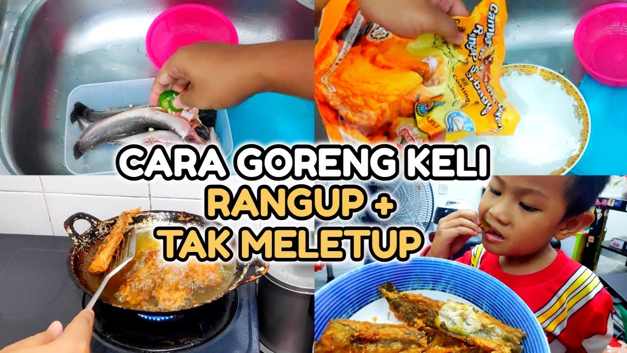 Cara goreng ikan keli