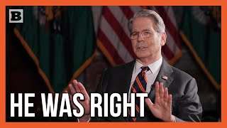 Bessent No One Ever Apologizes For Being Completely Wrong About Trumps Tariffs