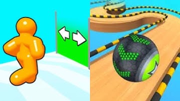 Tall Man Run vs Going Balls - All Level Gameplay Android,iOS